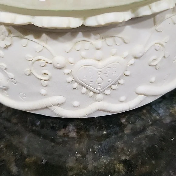 Rare Vintage The San Francisco Music Box Company Purple Rose Glitter Snow Globe - Picture 4 of 6